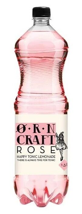 Bezalkoholisks dzēriens ORN CRAFT Rose Limonāde, PET, 1.5l (DEP)